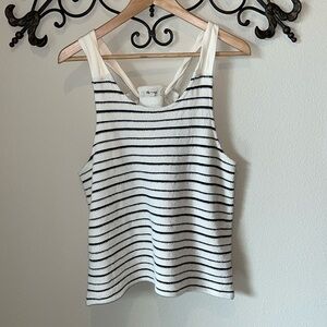 MADEWELL "NOW" TANK 100% COTTON SIZE LARGE